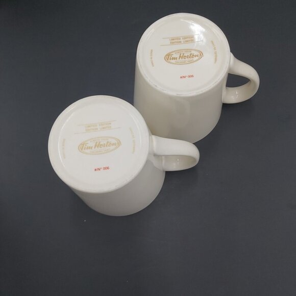 Tim Hortons Always Fresh 006 Limited Edition 2 Mugs and Teapot with Lid Set - Picture 5 of 12